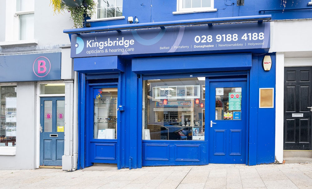 Kingsbridge Opticians Donaghadee Parking Spaces